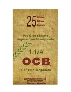 OCB orgánico 1 1/4 100 librillos