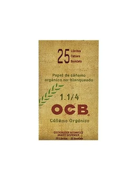 OCB orgánico 1 1/4 100 librillos