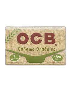Papel OCB cañamo orgánico block 300 40 librillos