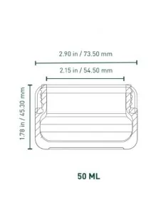 Contenedor de cristal LoPro Varios tamaños 2