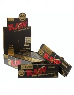 Papel RAW Black 1 1/4 24uds