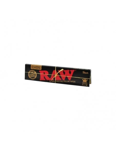 Papel RAW Black King Size Slim 50uds