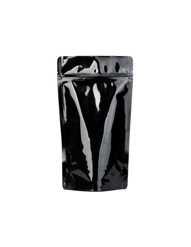 Bolsa mylar negro brillo varios tamaños