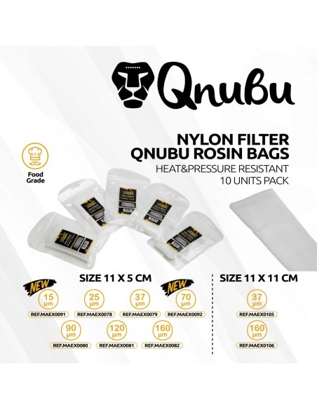 Bolsa Qnubu Rosin Press 11x11cm