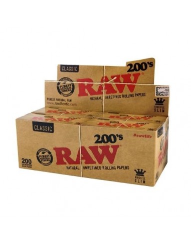 Papel RAW 200´s King Size 40uds