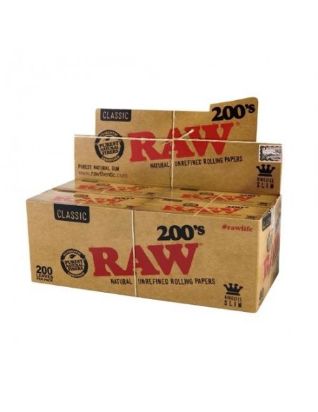 Papel RAW 200´s King Size 40uds