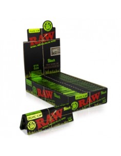 Papel RAW Black orgánico 1 1/4