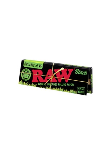 Papel RAW Black orgánico 1 1/4