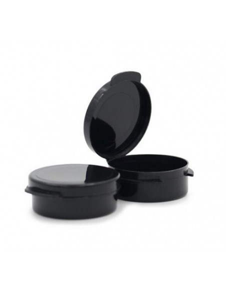Bote plástico negro de 10ml